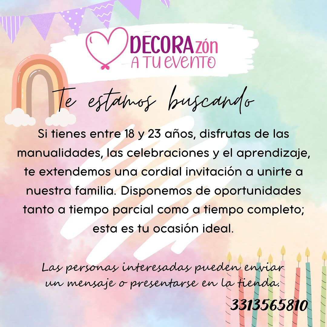 Decorazon a tu evento