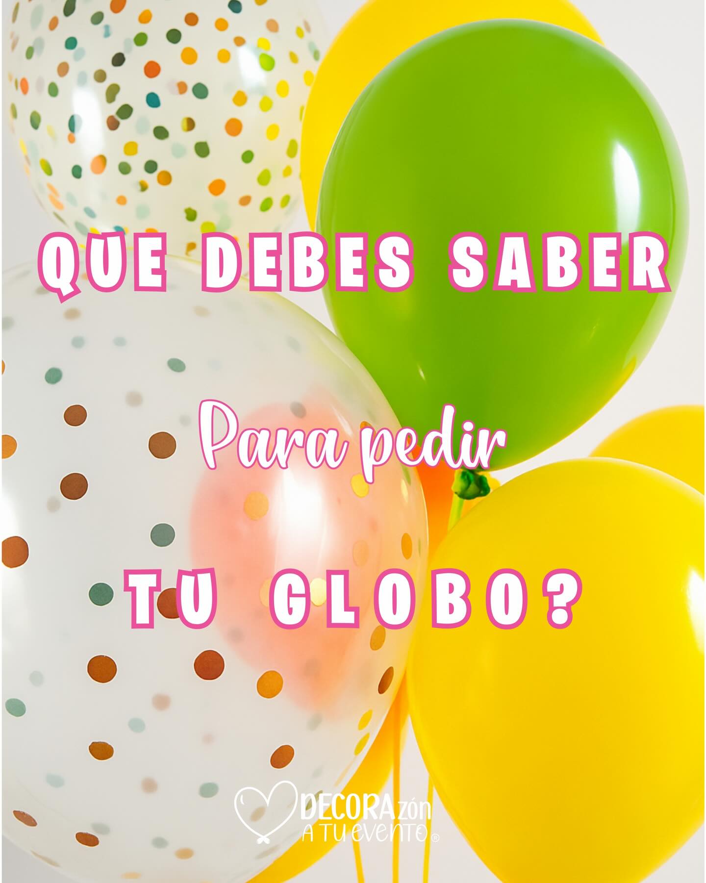 Decorazon a tu evento