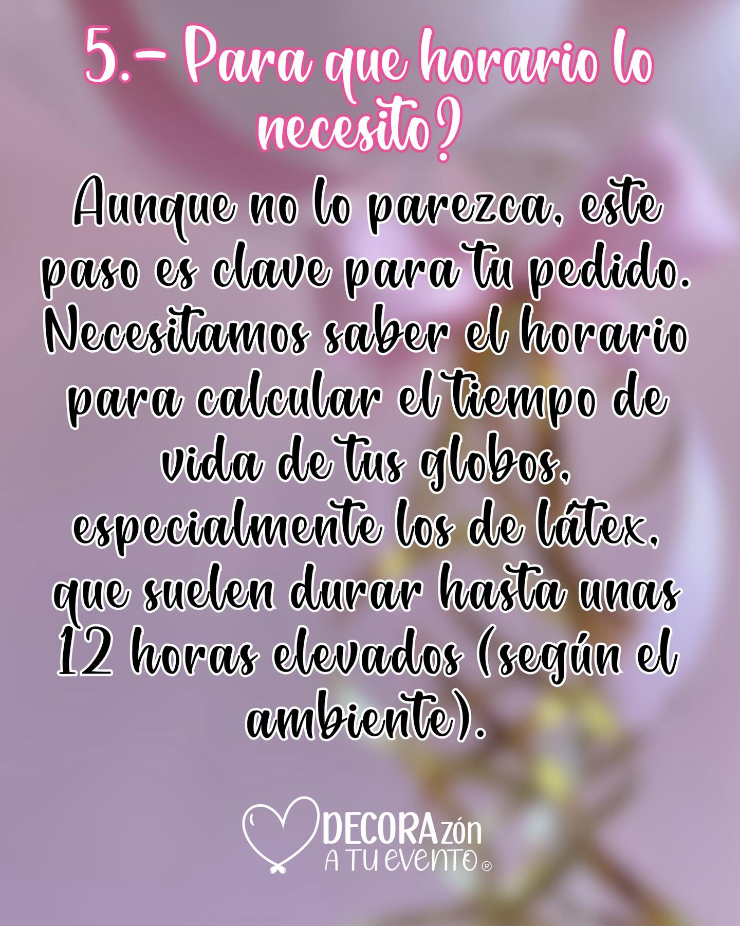 Decorazon a tu evento