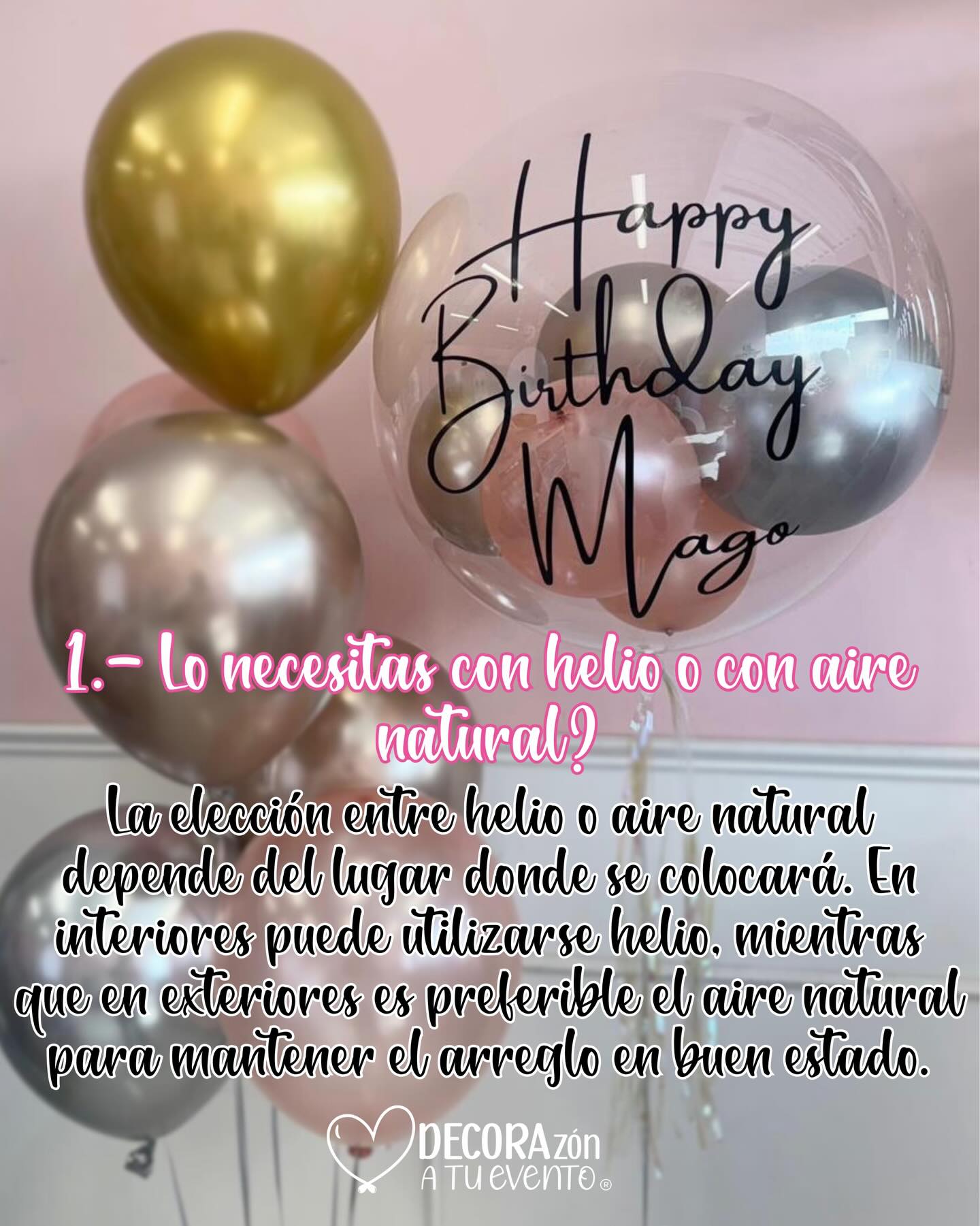 Decorazon a tu evento